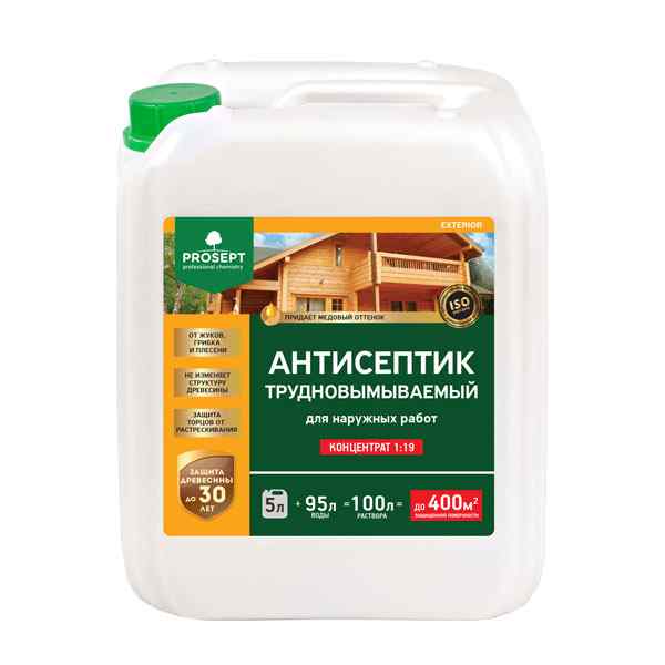 Антисептик для наружных работ 5л КОНЦЕНТРАТ PROSEPT EXTERIOR