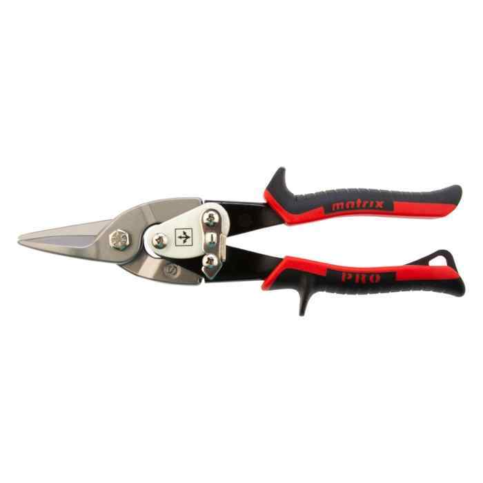 Ножницы по металлу, 250 мм., прямой рез Matrix