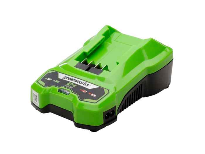 Быстрое зарядное устройство Greenworks G24C4, 24V, 4А