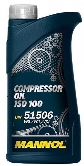 Масло компрессорное MANNOL ISO 100, 1л