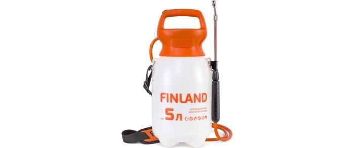 Опрыскиватель FINLAND аккумуляторный 5л