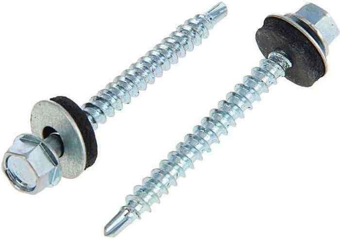 Саморез 5,5х32 кров. цинк удлин.сверло КРс ZP P#5 - 50шт