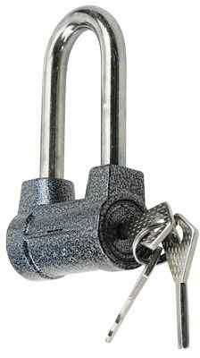 Замок навесной 365-50L длинная дужка, сплав, 3 ключа (113-071)