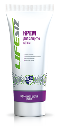 Защитный крем для рук гидрофильного действия (от масел) «Элен» туба 100 мл. 