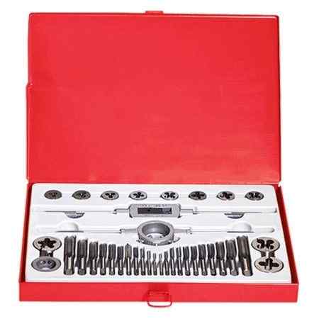 Набор резьбонарезной  плашек и метчиков М3-М16, 36 пр./MATRIX