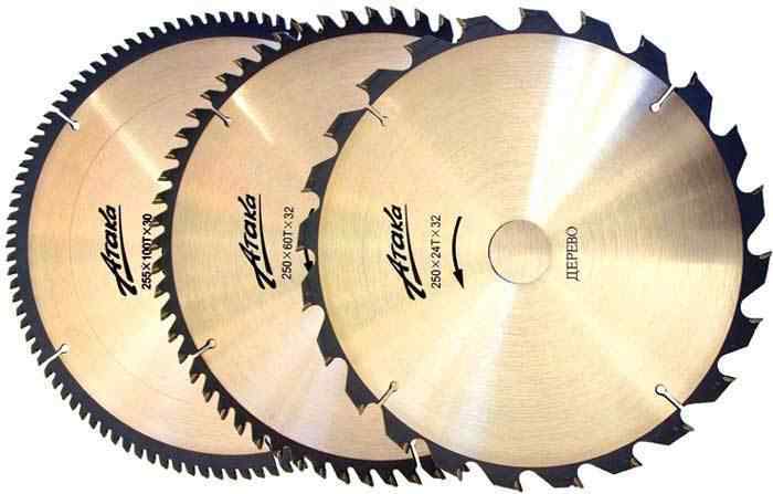 Пильный диск 190х30 50зуб. / АТАКА