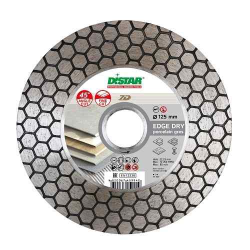 Диск алмазный 125*1.6*25*22.2 1A1R Edge Dry/ Distar