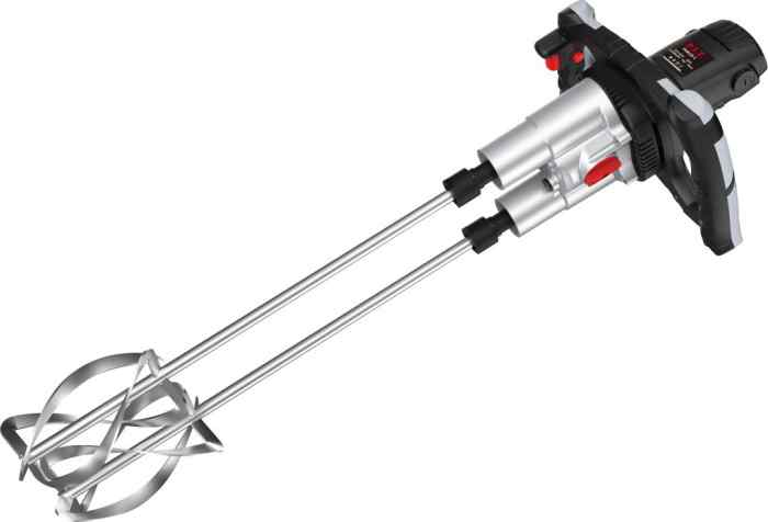 Миксер строительный PHM250-С P.I.T.(1600Вт, 0-600/0-800об/мин, рег. обор, венчик 2х120мм в комплект)