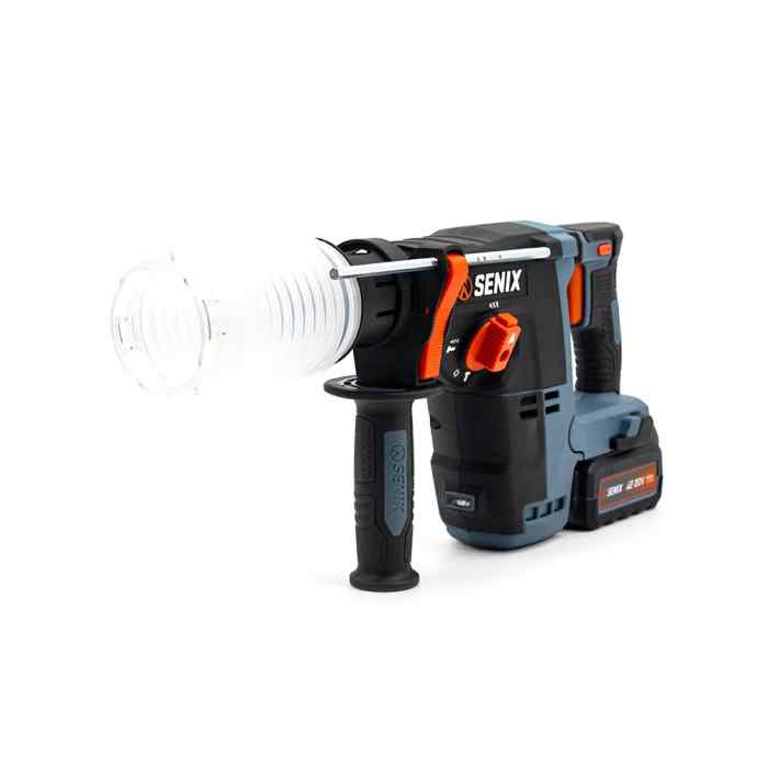 Перфоратор бесщ. аккум. PDRX2-M4-EU(sds+, 20В, 1*4А/ч, 2Дж, насад. пылеотвод)SENIX