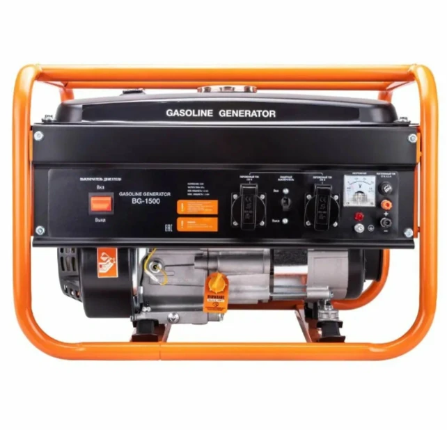 Генератор бензиновый BG-1500(220В, 1,2/1,5кВт, 15л)