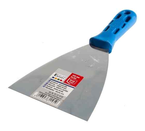 Шпатель 100 мм, пластик.ручка нержав.сталь COLOR EXPERT