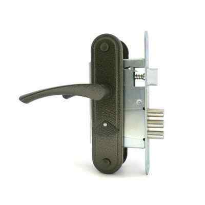 Замок врезной с/руч. Д-град Зенит ЗВ9-4.2 бронза (2625)