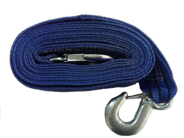 Трос ленточный 5т. в чехле 2 крюка /СЕРВИС КЛЮЧ