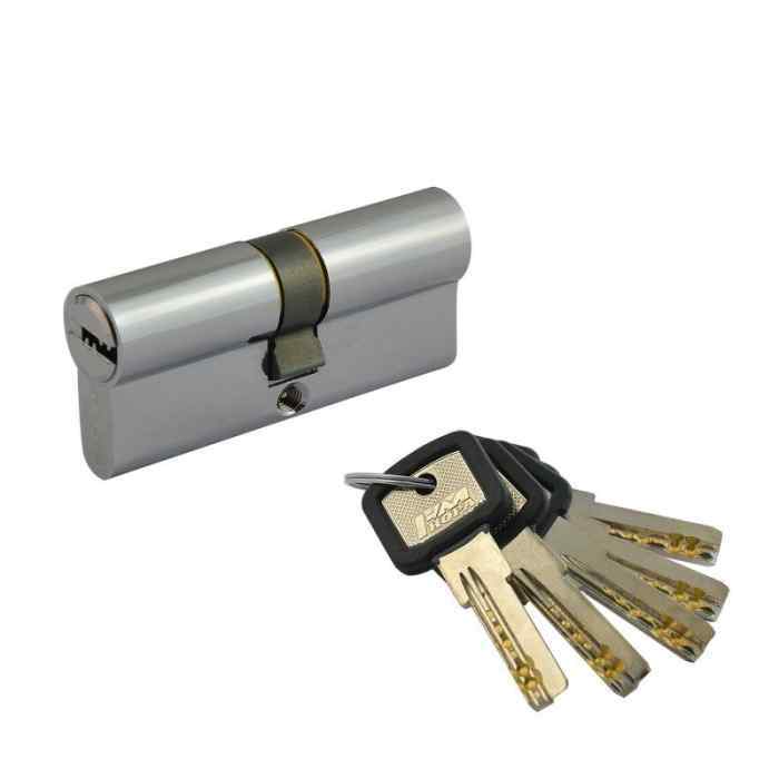 Цилиндровый механизм ЛПУ-70 , хром (35-35) 5349 НОРА-М