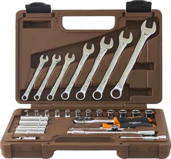 Набор инструмента универсальный 1/4"DR 30 предметов/OMBRA OMT30S