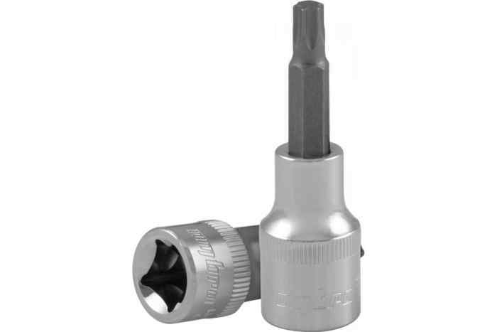 Насадка торцевая TORX с вставкой-битой (Т45; 1/2"; 100 мм) Ombra