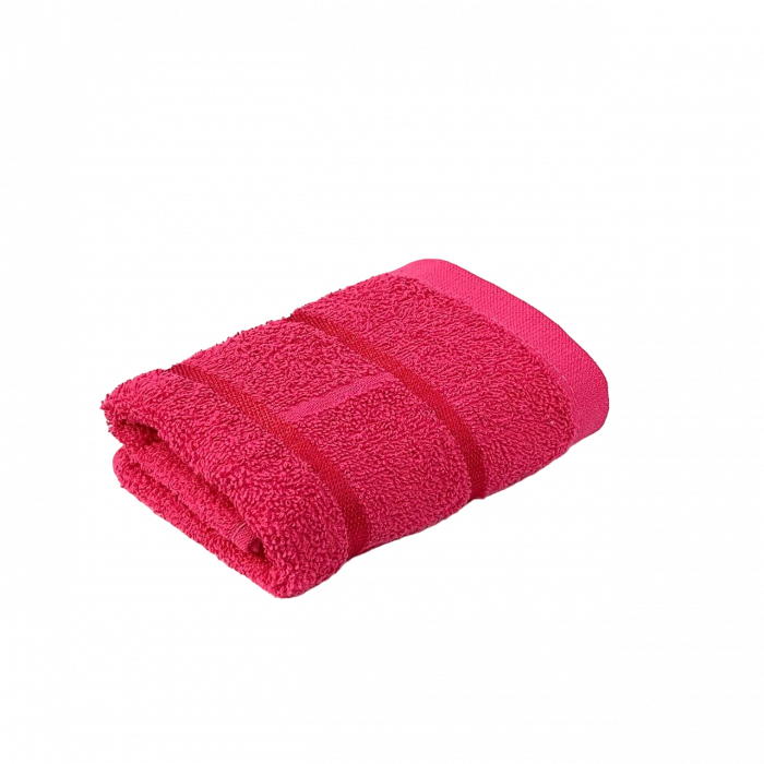 Полотенце махровое (40х70), бордовый