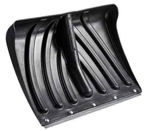 Лопата снеговая пластмассовая "Крепыш" с планкой 465х340мм