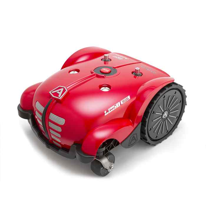 Газонокосилка робот Ambrogio L250 Deluxe (7.5 Aч), 2600 кв.м, шир. деки 48 см, шир. кошения 29 см, 1