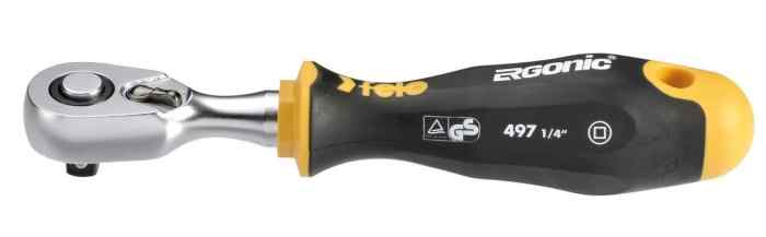 Трещотка 1/4" Ergonic в блистере FELO