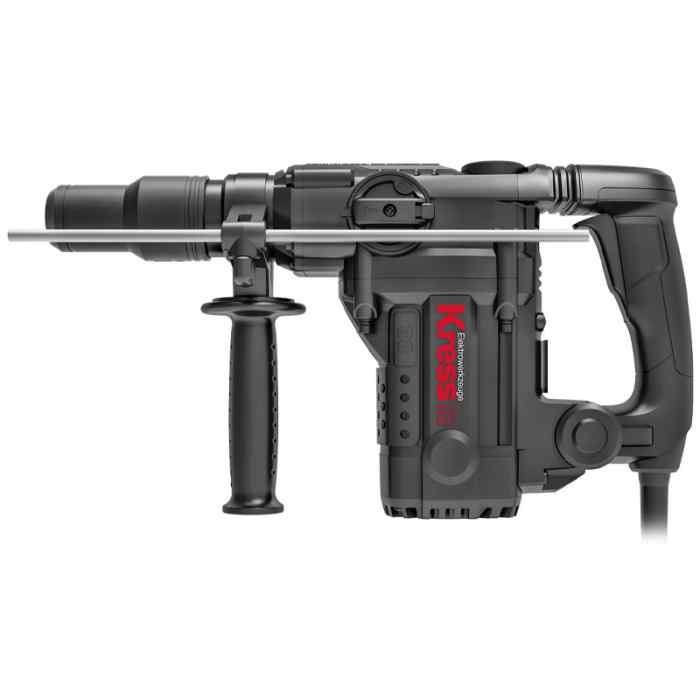 Перфоратор SDS-Max KRESS KU334 (220В,1050Вт,7.5Дж, 3500уд/мин, 520об/мин, 2 реж, 38мм, 5.3кг, кейс)