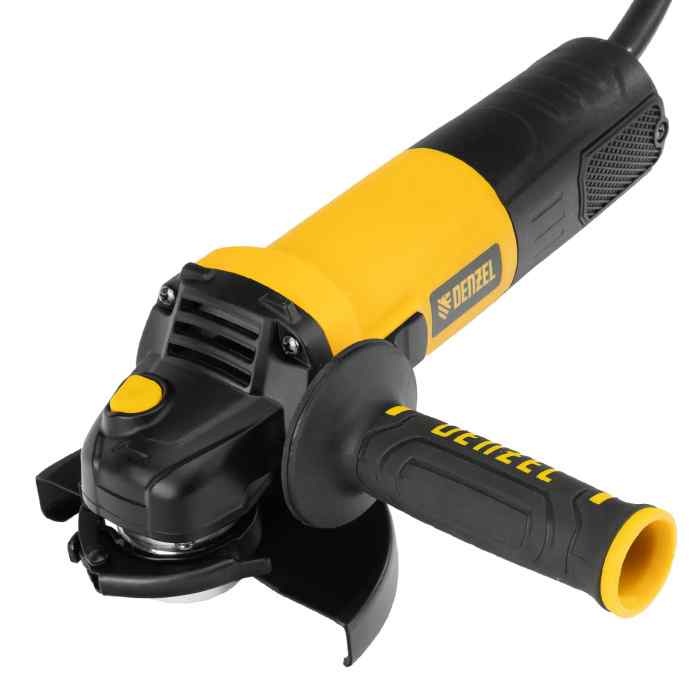 Машина шлифовальная угловая AG125-1100(1100 Вт, 125 мм, 3000-11000 об/мин)// Denzel