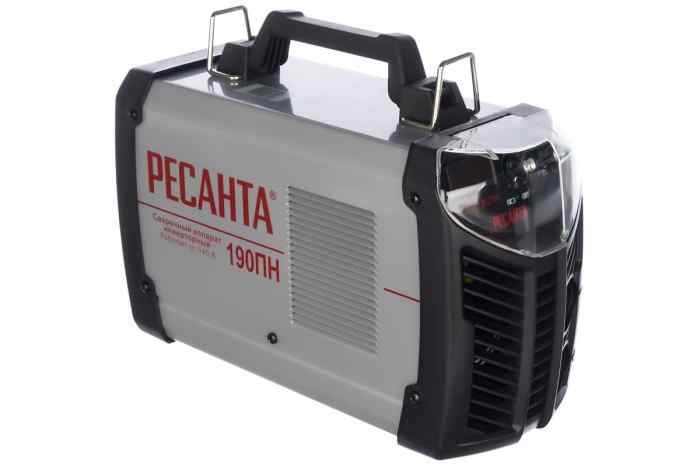 Сварочный аппарат инверторный Ресанта САИ 190ПН 