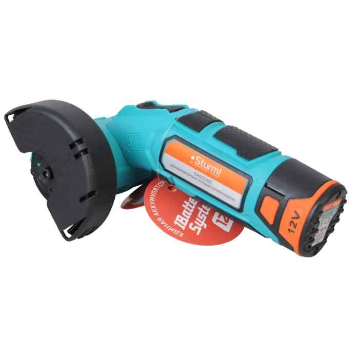 Машина углошлифовальная аккум.CAG1276C(12В, 76мм, 1x2.0Ач, ЗУ, кейс)