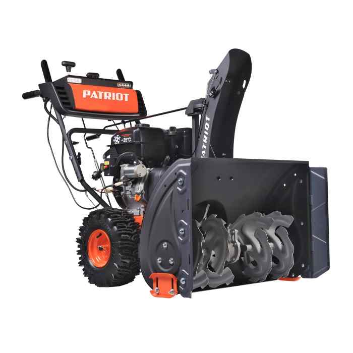 Снегоуборщик ПАТРИОТ СИБИРЬ 110 Е  11 л.с.,стартер ручной/220В, ковш 81см. колеса Winter Extreme 