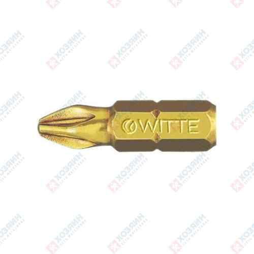 Бита РZ 3 х25 мм  повышенной твердости WITTE