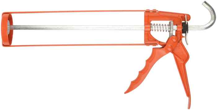 Пистолет для герметика 225 мм., скелетный, усиленный FIT