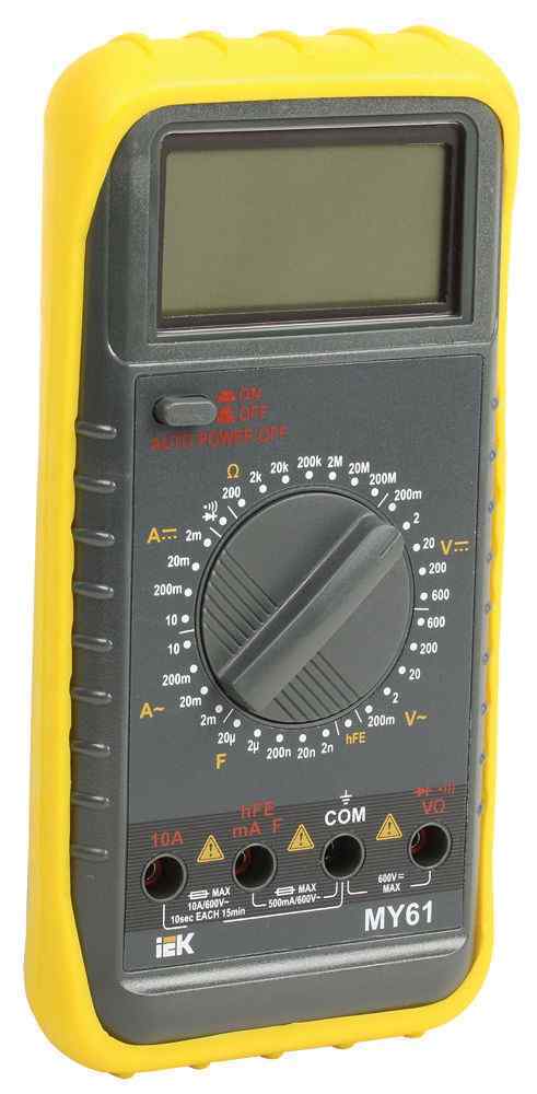 Мультиметр  цифровой  Professional MY62 IEK