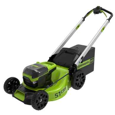 Газонокосилка самоходная, аккумуляторная Greenworks GD60LM51SP, 60V, 51 см, бесщеточная, без АКБ и З