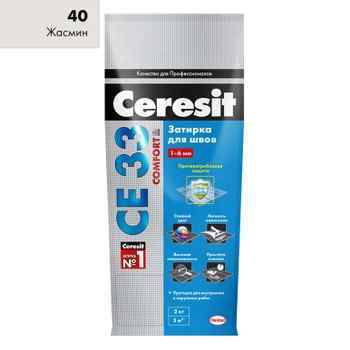 Затирка Ceresit CE33 темно-синяя , 2 кг ( шов 1-5мм)/10563/