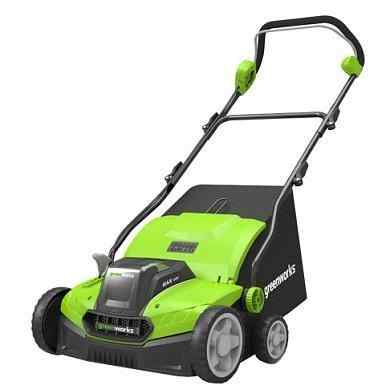 Аэратор-скарификатор аккумуляторный Greenworks GD40SC36, 40V, бесщеточный, без АКБ и ЗУ