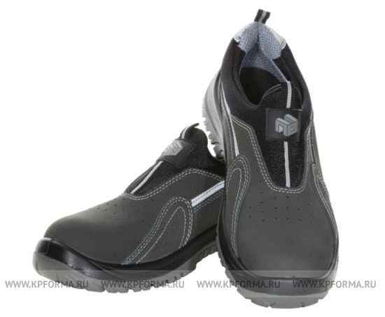 Полуботинки "GREY КП кожа, пу/пу