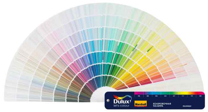Веер колеровочный Dulux общий