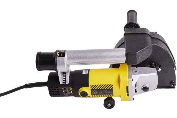 Штроборез HAG915S  Hanskonner 150мм, 1500Вт, 7000об/мин, плавный пуск, констя эл-ка, кейс,