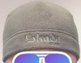 Шапка ПОЛИС (вышивка в тон) тк. polar fleece цв. Хаки