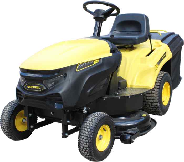 Трактор садовый SNIRREX YH84 13 л.с. ширина скашивания 840 мм. обьём травосборника 220 л. 5 вп/1н