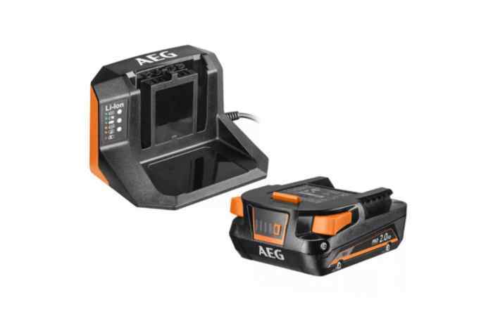 Набор: зарядное устройство BL18S + аккумулятор SETL1820S(18В, 2А/ч, Li-Ion, слайдер)AEG