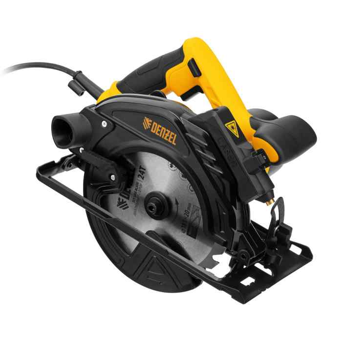 Пила циркулярная CSH-185(1400 Вт, 185*20, пропил 65 мм.)// Denzel