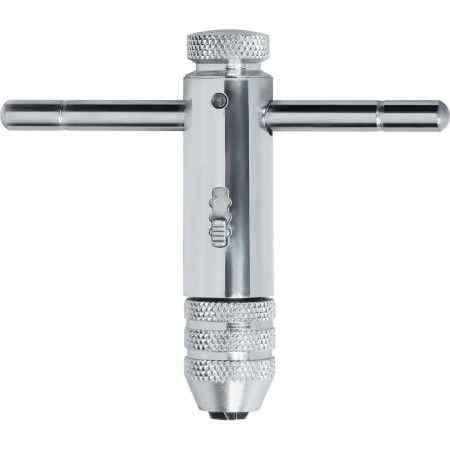 Вороток для метчиков М5 - М12, хромированный, с трещеткой/MATRIX