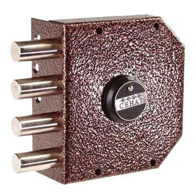 Замок накладной Сенат ЗНС 2-5  (б/о) тяж. без планки (4695)