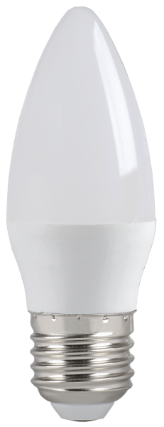 Лампа 7W 230V Е27 3000К C35 светодиодная свеча "IEK"       