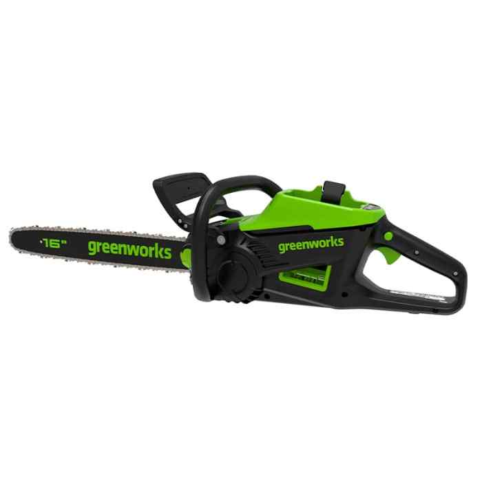 Цепная пила аккумуляторная Greenworks Арт. 2008907, 60V, 40 см, бесщеточная, 2500 Вт, без АКБ и ЗУ