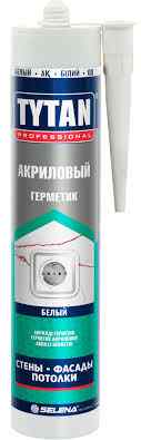 Герметик Акриловый белый Tytan  Professional 280 мл