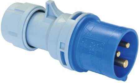 Вилка 023 кабельная 32А 2P+E  ИЭК