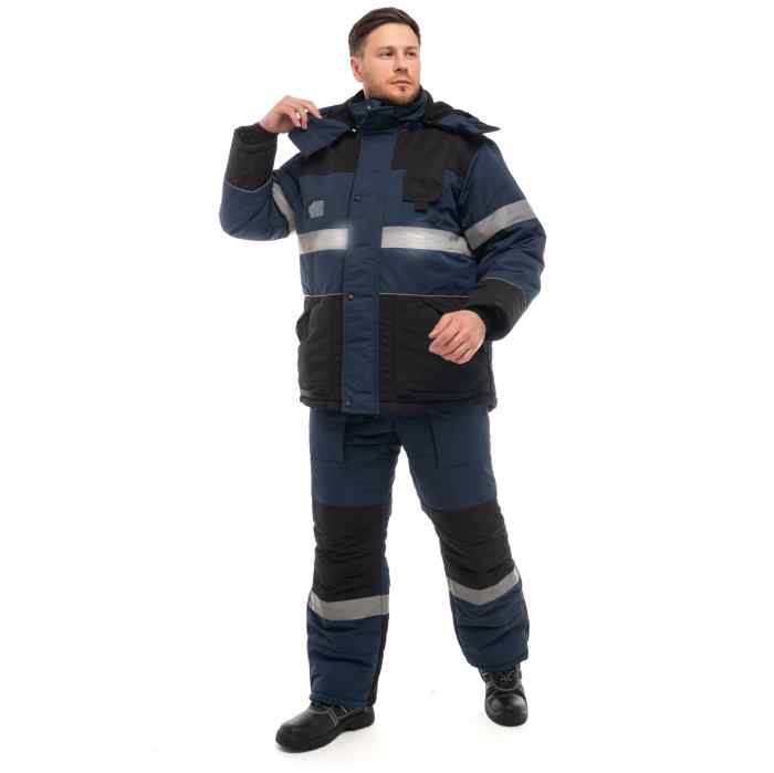 Костюм "НОРДМЕН" Таслн-2025,  HP куртка+п/к т.синий, чёрный
