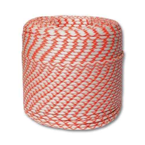 Канат полипропилен плетеный 10 мм с сердечником 16 прядей, разрывная нагрузка 1200кг Бухта 100м